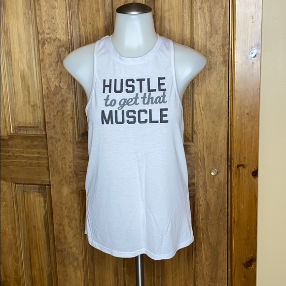SO Tops - Huscle To Get That Muscle Work Out Tank